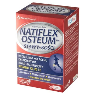Natiflex Osteum, 60 capsules