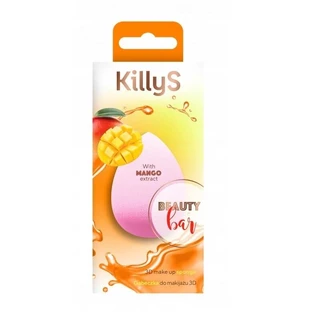 KillyS Beauty Bar Eponge de maquillage 3D à l'extrait de mangue