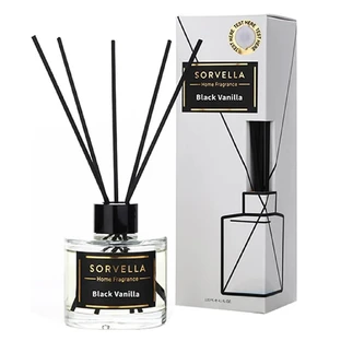 Sorvella Perfume Black Vanilla Fragrance Diffuser, 120 ml.