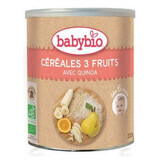 Biologische ontbijtgranen met 3 vruchten en quinoa, 220 g, Babybio