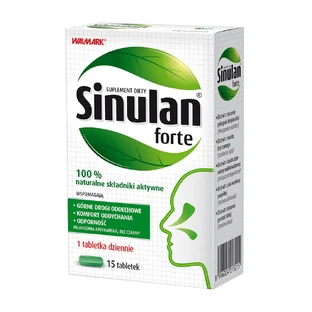 Sinulan Forte, 15 tablets