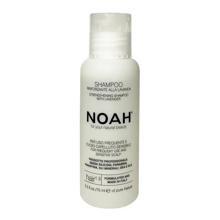 Noah 1.3 Strengthening Shampoo Wzmacniający szampon do włosów z lawendą, 75 ml: ceny i cechy