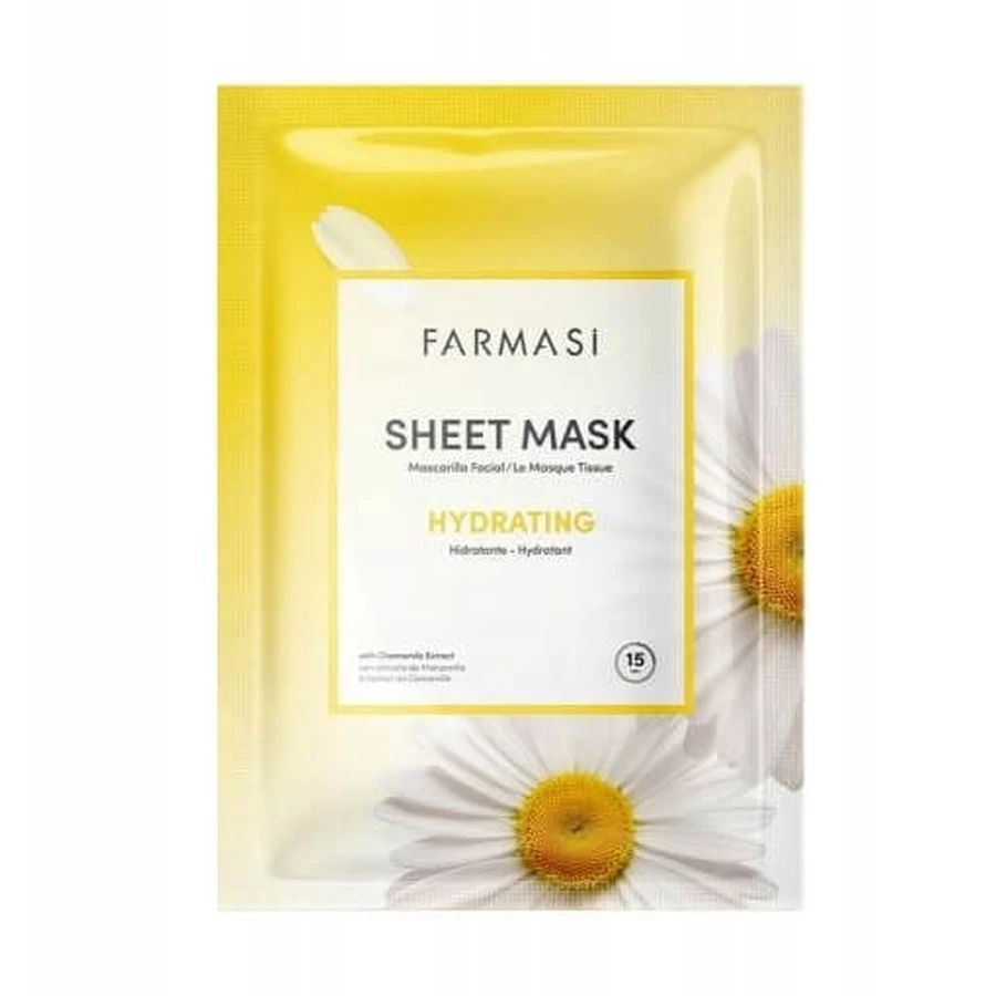 Farmasi Sheet Mask Hydrating Moisturising Sheet Mask, 1 buc
