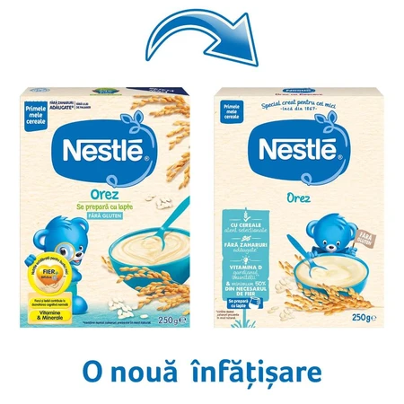 Rice cereal, +6 months, 250 g, Nestle