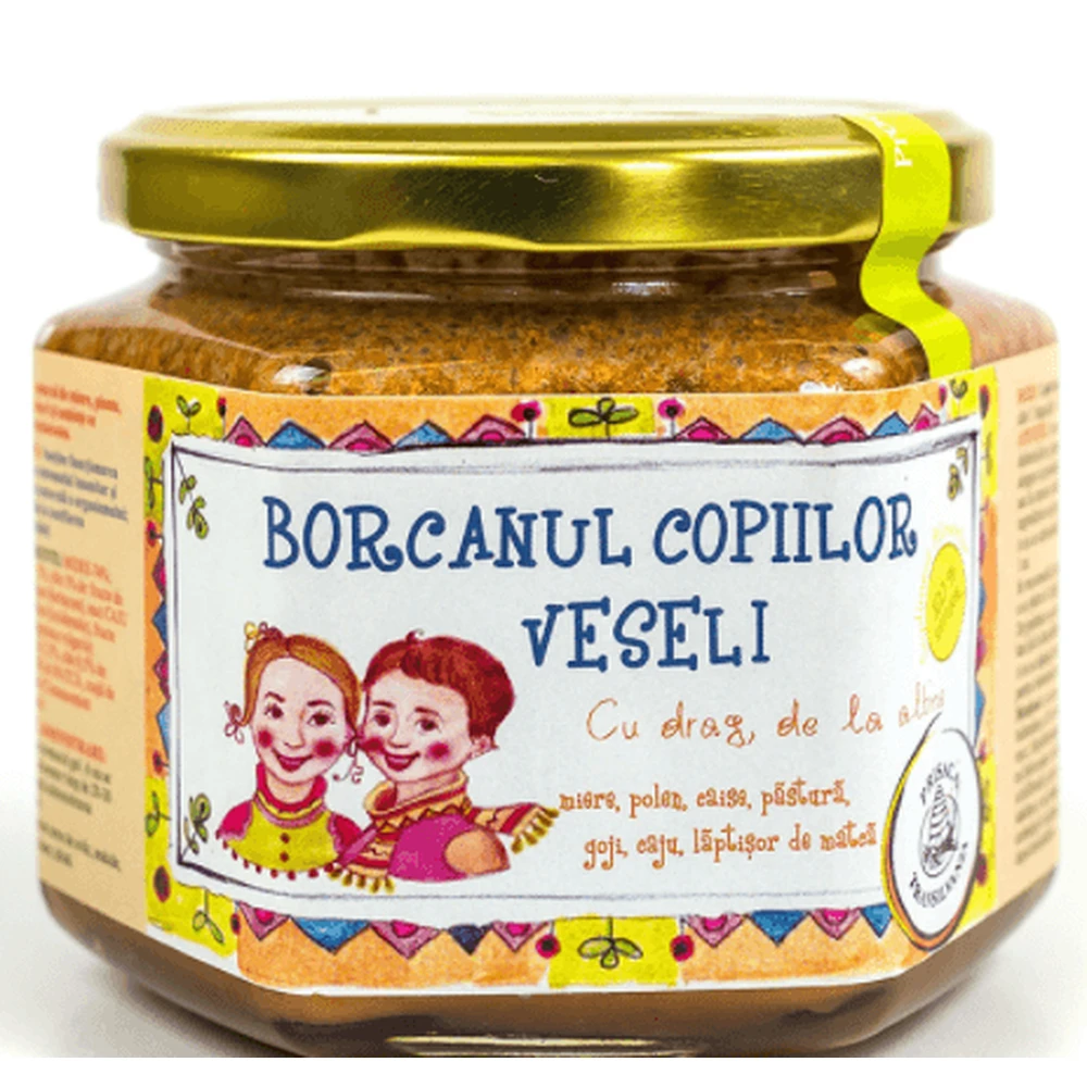 Happy children's jar, 200 g, Prisaca Transilvania