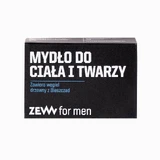 Zew For Men Körper- und Gesichtsseife mit Bieszczady Charcoal, 85 ml