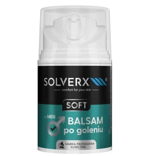 Solverx Zachte Aftershave Balsem voor Mannen, 50ml