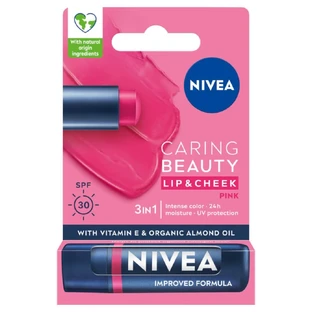 Nivea Pielęgnująca pomadka do ust 3w1 Pink, 4.8 g