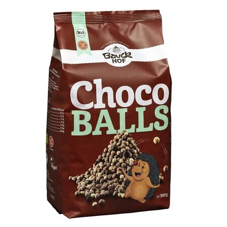 Boules de chocolat sans gluten, 300 gr, Bauckhof