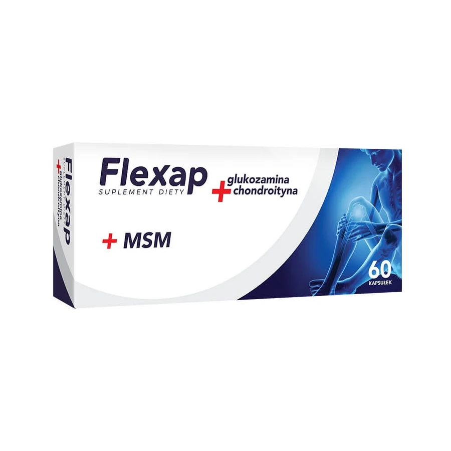 Flexap Glucosamine + Chondroïtine, 60 capsules