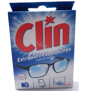 Clin Oogreinigingsdoekjes, 14 stuks