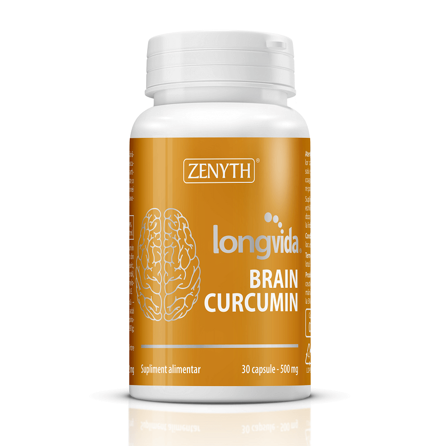 Brain Curcumin Longvida, 30 gélules, Zenyth