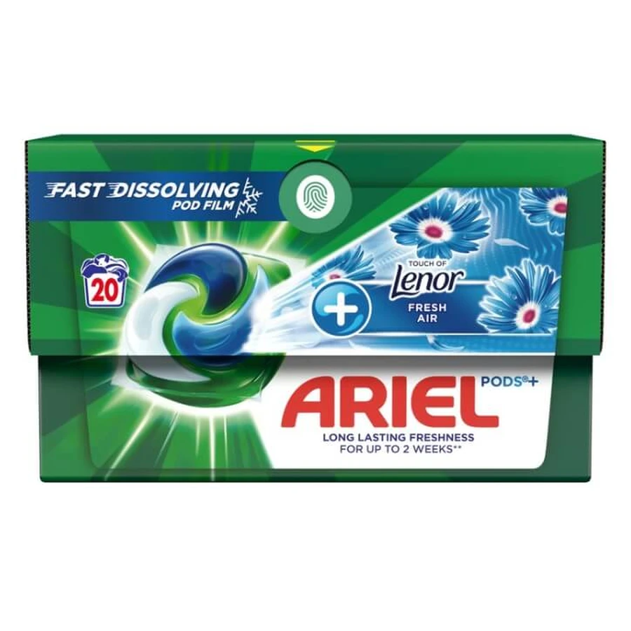 Ariel All in One Pods Capsules de lavage, 20 pièces