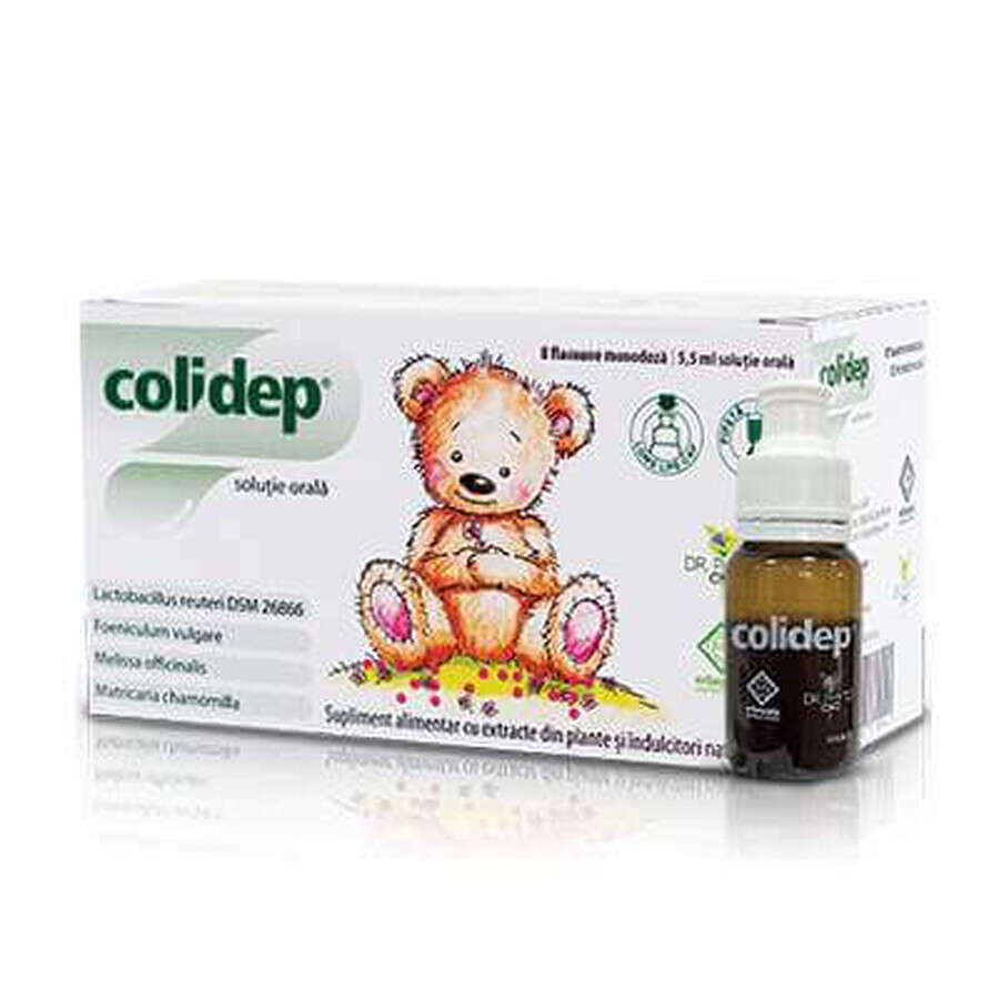 Colidep, 8 flaconi x 5,5 ml, Dr. Phyto