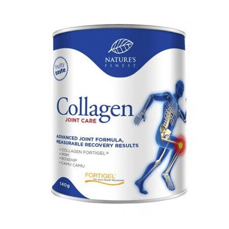 Cura delle articolazioni al collagene con Fortigel, 140 gr, Natures Finest