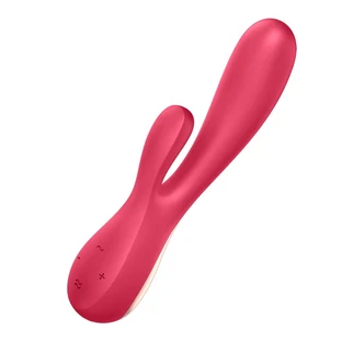 Satisfyer Mono Flex Clitoral and G-spot Stimulator Red