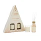 La Casa de los Aromas Glowing Elegance Fragrance Stick Set Apple and Cinnamon 95 ml + Apple and Cinnamon scented candle 120 g.