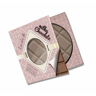 Lovely Milky Chocolate Medium Chocolate matte bronzer for face and body, 9g