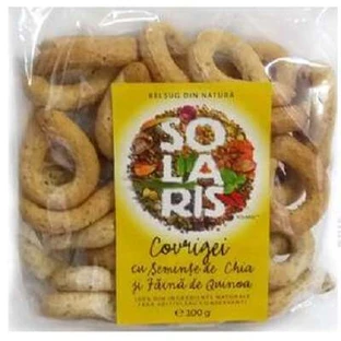 Bagels with chia seeds and quinoa flour, Solaris