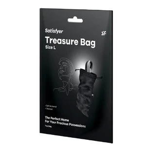 Satisfyer Treasure Bag Gadget Storage Bag L Black