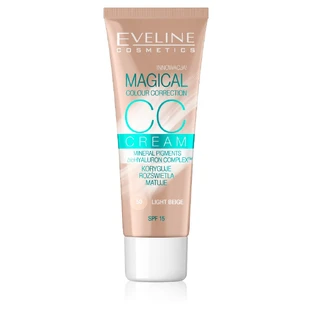 Eveline Cosmetics Magical Colour CC Cream Multifunkcyjny podkład 50 Light Beige, 30 ml