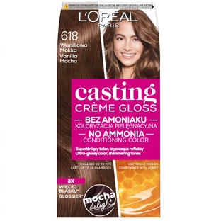 L Oreal Paris Casting Creme Gloss Culoare de păr 618 Vanilla Mocha