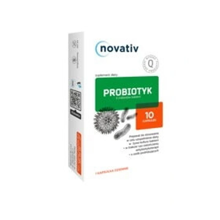 Novativ Probiotic 5 miljard bacteriën, 10 capsules