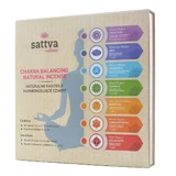 Sattva Chakra Balancing Natural Incense Chakra harmonizing incense, 49 pieces