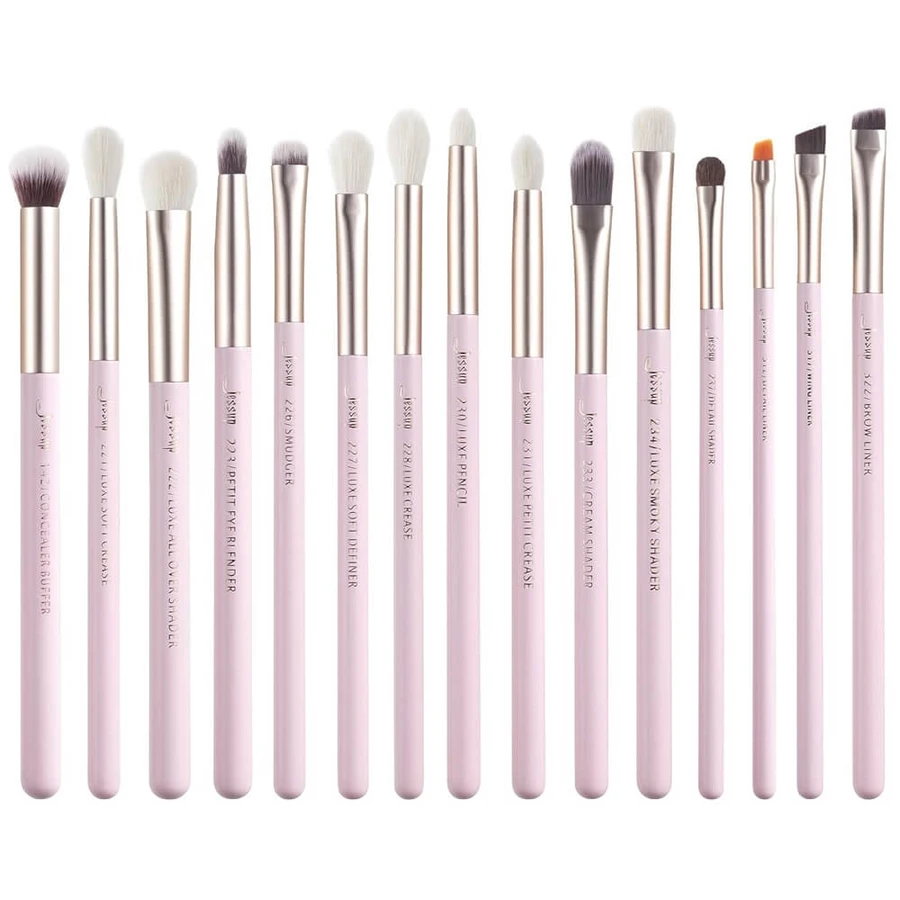 Jessup Mua Blushing Bride Makeup Tool Set T294, 15 piezas