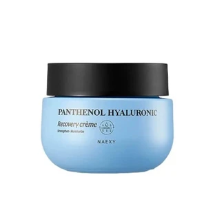 Naexy Panthenol Hyaluronic Recovery Cream Regenerierende Gesichtscreme, 50 g