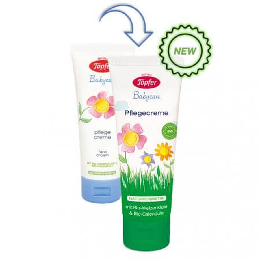 Bio-Gesichtscreme für Kinder, 75 ml, Topfer