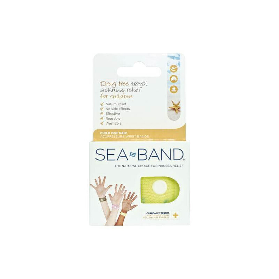 Sea Band kinderarmband tegen misselijkheid