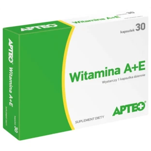 Vitamine A+E Apteo 30 capsules