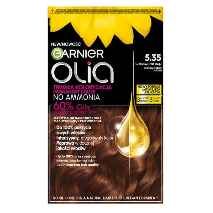 Garnier Olia Colore per capelli 5.35 Castano cioccolato