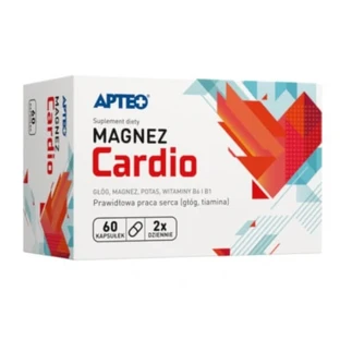 Apteo Magnesium + Vitamin B6 Cardio, 60 Kapseln