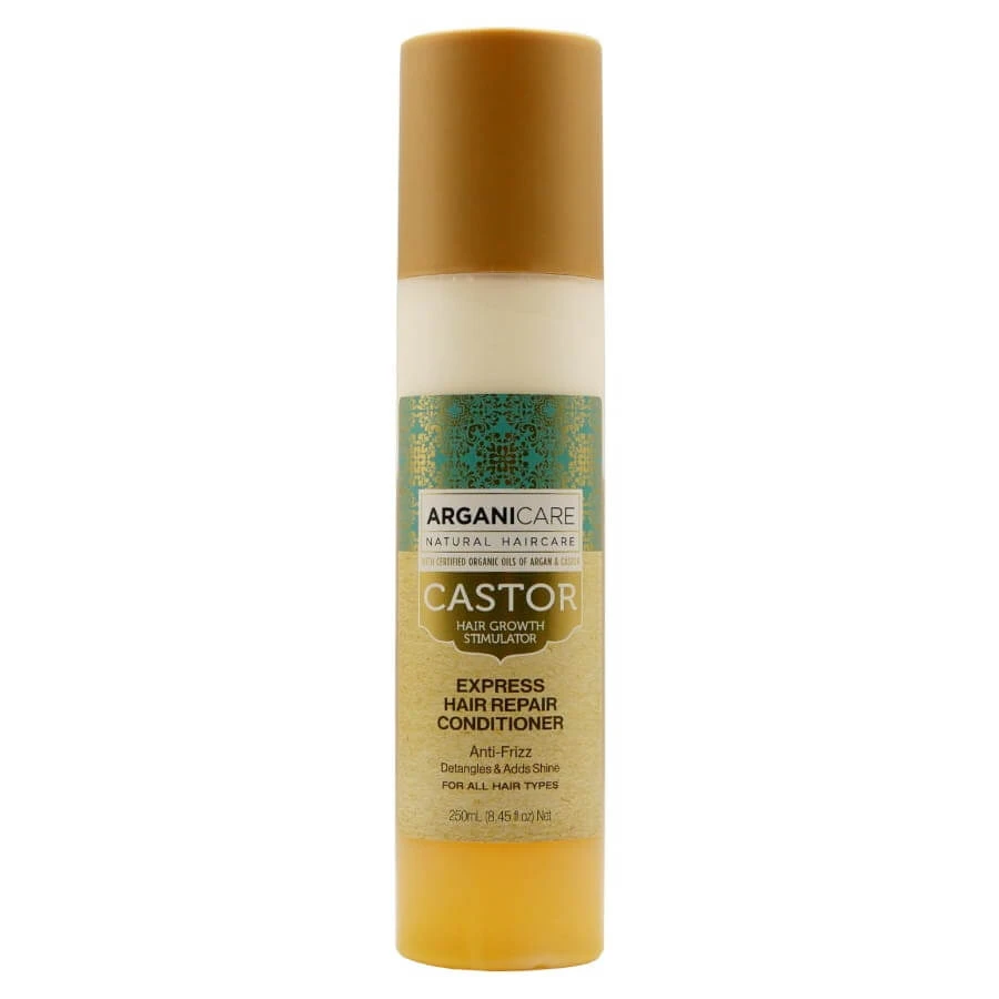 Arganicare Acondicionador Efecto Exprés con aceite de ricino, 250 ml