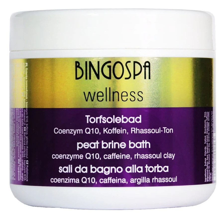 BingoSpa Solanka borowinowa z Q10 i kofeiną, 600 g: ceny i cechy