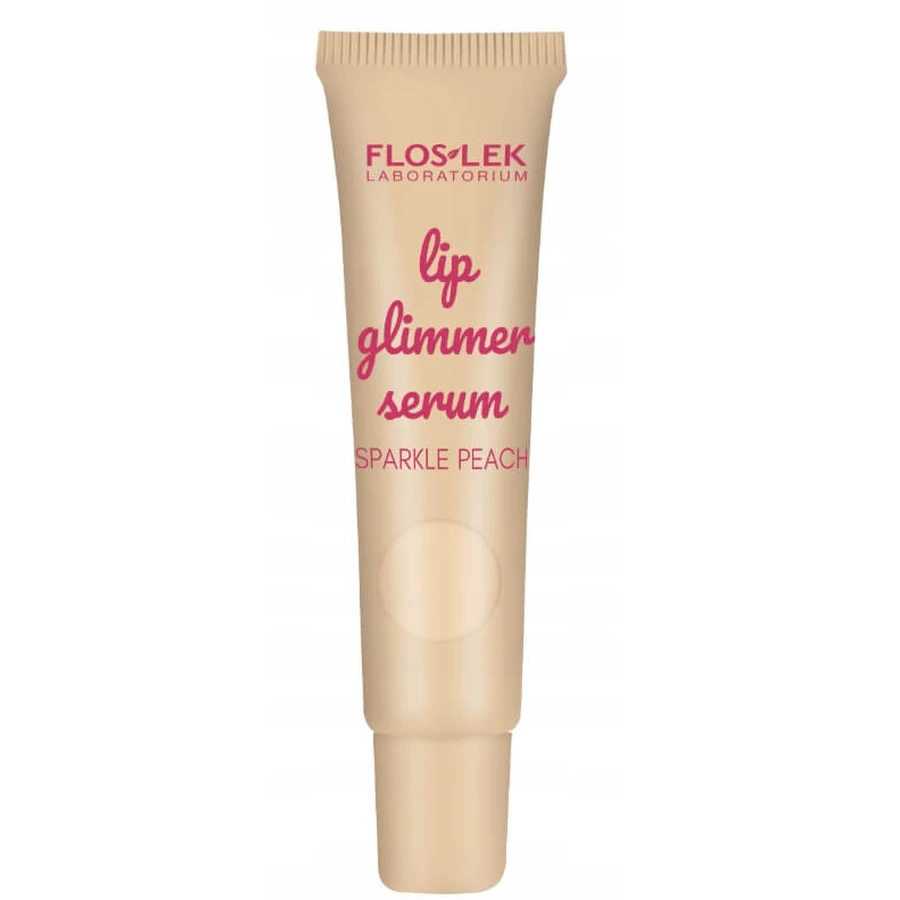 Floslek Laboratorium Glimmer Lip Serum Sparkle Peach, 14 g