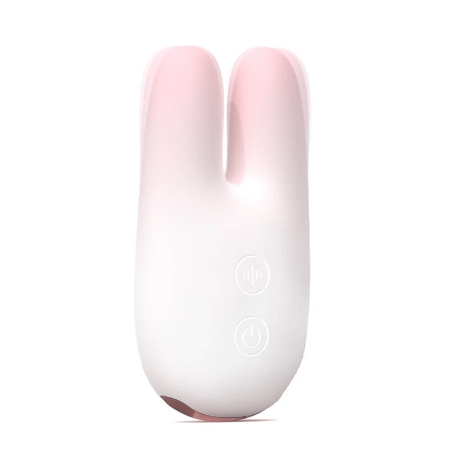 S-Hande Baby Konijn Stimulerende Vibrator Wit Roze