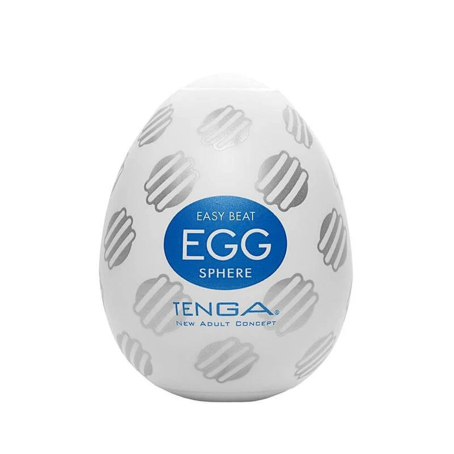 Easy Beat Egg Sphere Wegwerp masturbator in de vorm van een ei