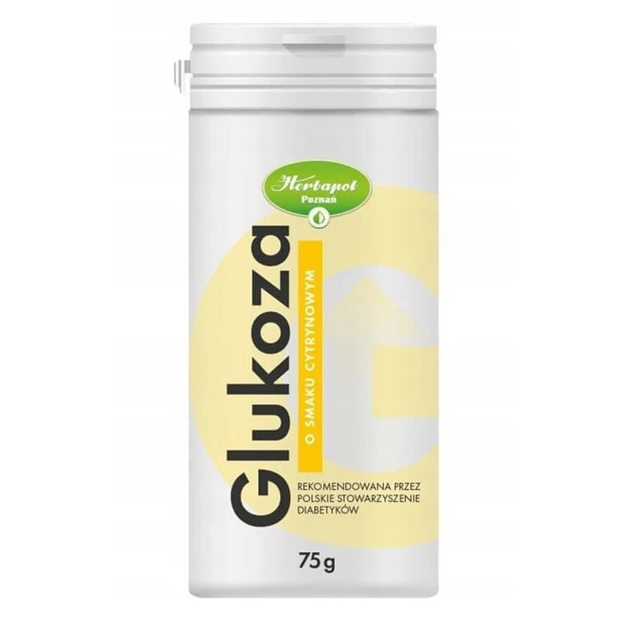 Traubenzucker mit Zitronengeschmack, 75 g