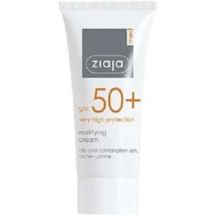 matterende crème met hoge fotoprotectie SPF50, 50 ml, Ziaja