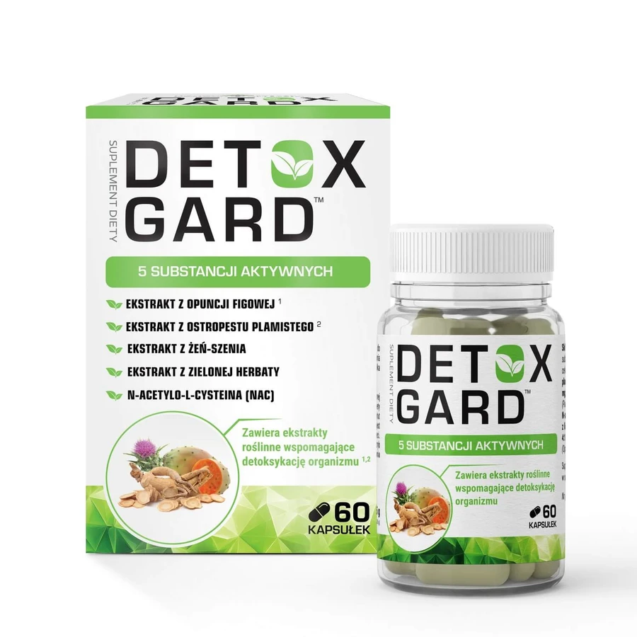 Home Eerste Hulp Kit Detox Gard, 60 capsules