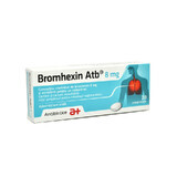 Bromhexine, 8 mg, 20 comprimés, Antibiotice SA