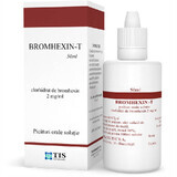 Broomhexine-T 2 mg/ml orale druppels, 50 ml, Tis Pharmaceutical
