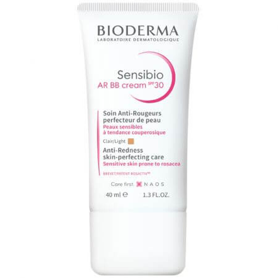 Bioderma Sensibio AR - BB Cream Trattamento Anti-Rossore Perfezionante, 40ml
