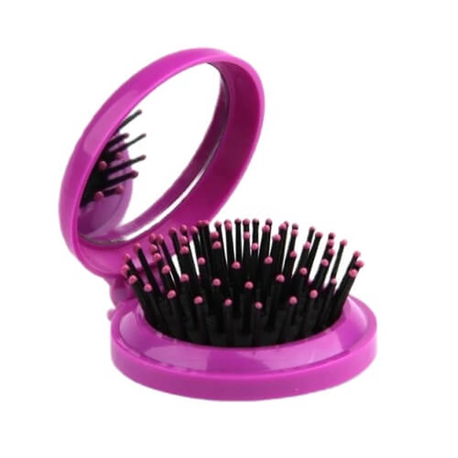 Donegal Folding Brush with Mirror