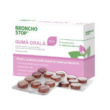 Bronchostop Duo orale kauwgom, 20 stuks, Kwizda Pharma
