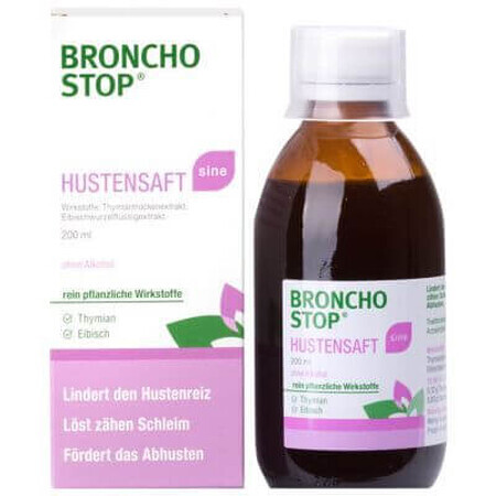 Bronchostop sirop, 200 ml, Kwizda Pharma