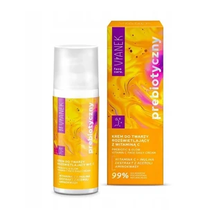 Vianek Prebiotic Verhelderende Gezichtscrème met Vitamine C, 50 ml